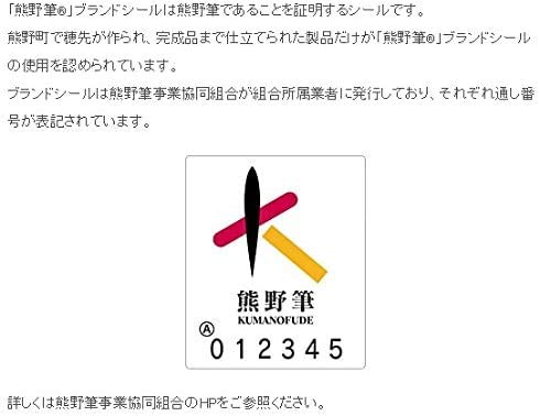 Amazon.co.jp: 熊野筆 竹宝堂 正規品 ファンデーションブラシ PF-1 毛